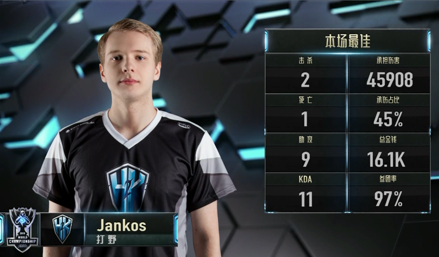 G2险胜EDG，Jankos操刀奇招英雄翻盘激烈交锋淘汰赛，锁定晋级资格